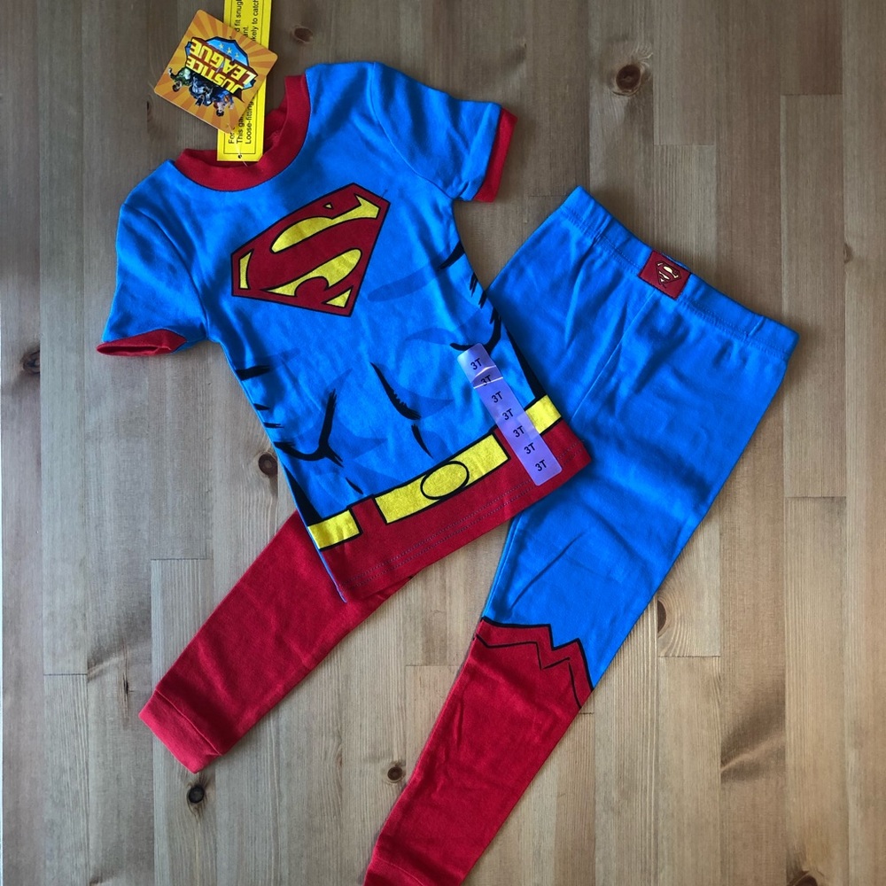 Justice League Superman Pajama Set
